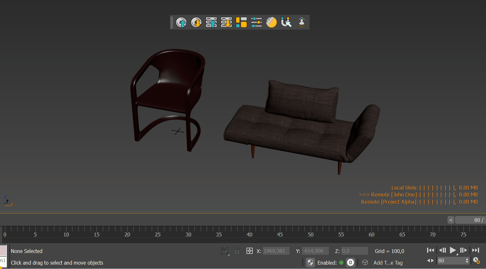 Copy into slots with the modifier keys